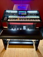 Wersi Sonic OAX 800LS, zwart, Gebruikt, 2 klavieren, Ophalen, Orgel