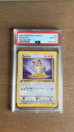 Meowth 56/64 - First Edition - PSA 8 NM-MT, Nieuw, Ophalen of Verzenden, Losse kaart