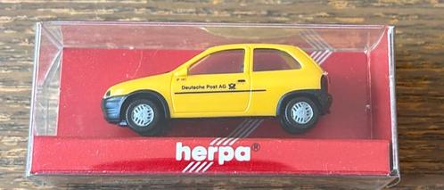 Opel Corsa GLS Duitste Post AG 1:87 Herpa, Hobby en Vrije tijd, Modelauto's | 1:43, Zo goed als nieuw, Auto, Overige merken, Ophalen of Verzenden
