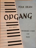 Opgang Eerste leerboek Folk Dean piano, Gebruikt, Overige genres, Les of Cursus, Piano