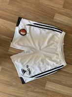 Wit kort adidas feyenoord korte broek mt 164, Ophalen of Verzenden, Nieuw, Broek