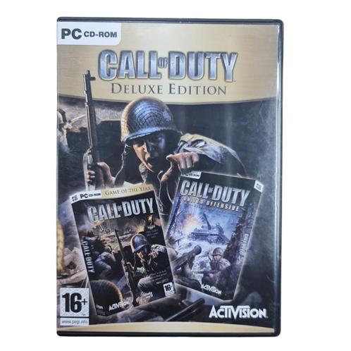 Call of Duty - Deluxe Edition PC Game, Spelcomputers en Games, Games | Pc, Zo goed als nieuw