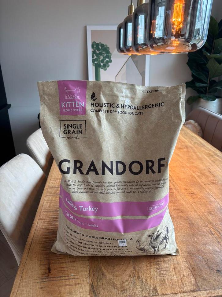 Grandorf kitten voer, Dieren en Toebehoren, Dierenvoeding, Kat, Ophalen