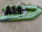 Rubberboot tot 6pk, Watersport en Boten, Gebruikt, Hout, Benzine, Minder dan 70 pk