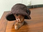 Hoedje. dames!    Bruin en Zwart.    nieuw!!, Kleding | Dames, Hoeden en Petten, Verzenden, Nieuw, One size fits all, Hoed