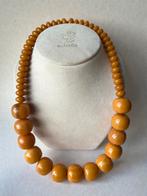 Oude ketting met grote kralen, Ophalen of Verzenden, Overige materialen, Ketting