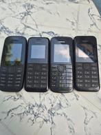 Vier Nokia Telefoons - Klassiekers!, Gebruikt, Zwart, Fysiek toetsenbord, Ophalen of Verzenden