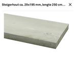18 Steigerhout planken van 2500mm grijs, Doe-het-zelf en Verbouw, Hout en Planken, 25 tot 50 mm, Nieuw, Ophalen of Verzenden, 200 tot 250 cm