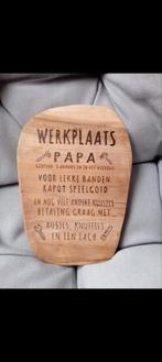 Houten bord met tekst - Uniek cadeau!, Ophalen of Verzenden, Nieuw