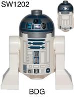 Lego Star Wars R2-D2 Dark Roze Dots SW1202, Verzenden, Nieuw, Losse stenen, Lego