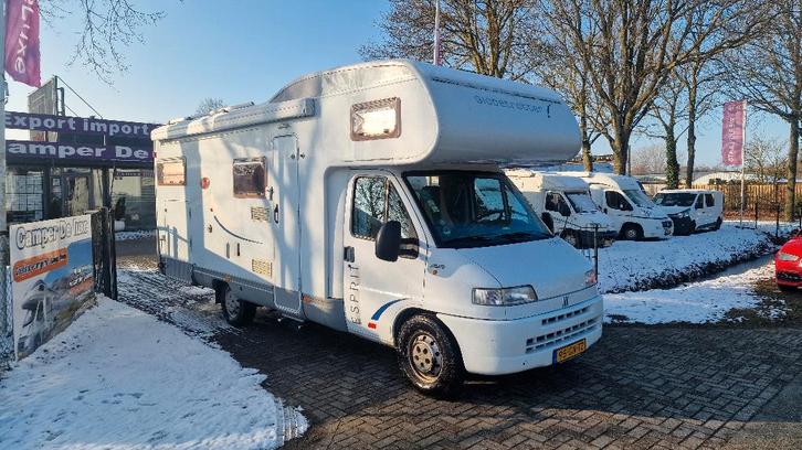 Dethleffs Globetrotter Esprit 4P 2.5TD, Caravans en Kamperen, Campers, Bedrijf, tot en met 4, Alkoof, Dethleffs, Fiat, Diesel