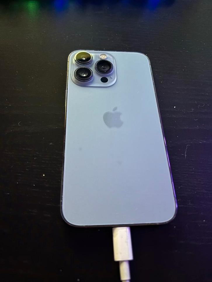 iPhone 13 Pro - Blauw - 128gb, Telecommunicatie, Mobiele telefoons | Apple iPhone, Gebruikt, 128 GB, Zonder abonnement, Zonder simlock