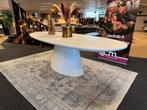 Eettafel Elli ovaal Modern 250cm wit met extra 50%Korting, Huis en Inrichting, Tafels | Eettafels, Ophalen, Overige materialen