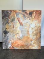 Canvas schilderij vrouw 90x90, Antiek en Kunst, Ophalen