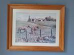 Gesigneerde print 'South Pasture' door Roger Witmer, Ophalen of Verzenden, Print