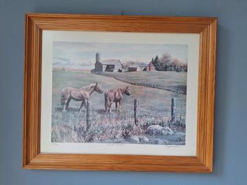 Gesigneerde print 'South Pasture' door Roger Witmer beschikbaar voor biedingen