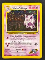 Pokemon Sabrina's Gengar GH 14/132, Ophalen of Verzenden, Gebruikt, Losse kaart, Foil