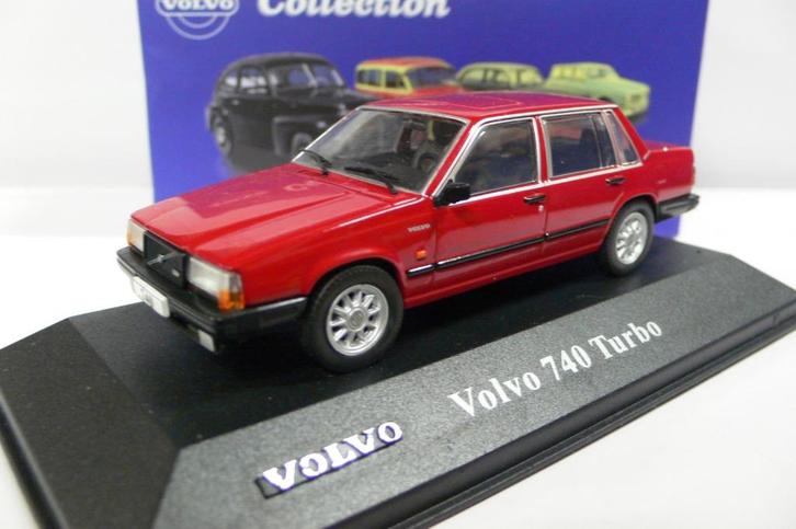 volvo 740 turbo - atlas  1/43, Hobby en Vrije tijd, Modelauto's | 1:43, Nieuw, Auto, Overige merken, Verzenden