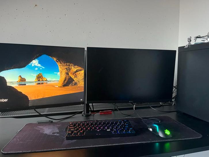Gaming Setup: Toetsenbord & Muis, Computers en Software, Toetsenborden, Zo goed als nieuw, Qwerty, Bedraad, Gaming toetsenbord
