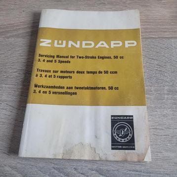 Zundapp Werkzaamheden aan Tweetaktmotoren 3,4 en 5 versn. NL beschikbaar voor biedingen