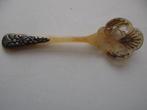 Buffelhoorn met Djokja Zilver Bonbonschepje, Antiek en Kunst, Ophalen of Verzenden