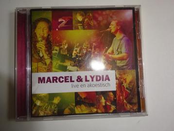 CD MARCEL EN LYDIA ZIMMER - LIVE EN AKOESTISCH beschikbaar voor biedingen