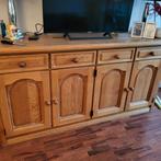 Licht eiken dressoir, Huis en Inrichting, Kasten | Dressoirs, Ophalen, Gebruikt, 50 tot 75 cm, 200 cm of meer