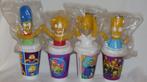 4 KFC Simpson plastic bekers + deksels Australie jaren 90, Verzenden, Zo goed als nieuw, Tv, Overige typen
