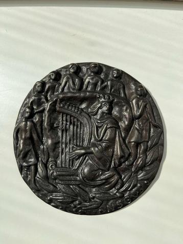 Bronzen plaquette, hoogste onderscheiding  NSGV beschikbaar voor biedingen