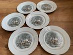 Vintage Porselein borden - Crown Bavaria Germany Porcelain, Antiek en Kunst, Antiek | Porselein, Ophalen of Verzenden