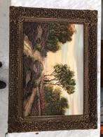 Schilderij van Vos - Landschap met bomen, Ophalen