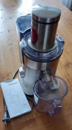 Kenwood Sapcentrifuge JE850 - 1500 Watt - XXL afvoerbuis, Ophalen of Verzenden, Zo goed als nieuw, Elektrisch, Sapcentrifuge