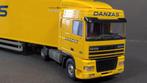 Daf 95 XF Danzas 1:50 Tekno Pol, Bus of Vrachtwagen, Zo goed als nieuw, Lion Toys, Verzenden