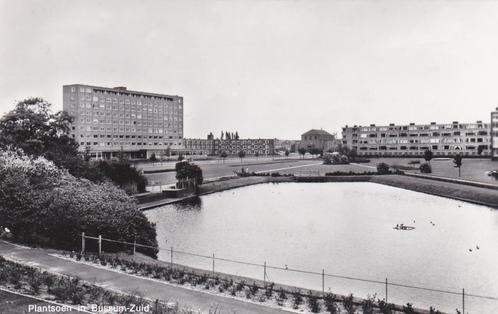 16644 Plantsoen in Bussum zuid mooie oude kaart 1969, Verzamelen, Ansichtkaarten | Nederland, Gelopen, Noord-Holland, 1960 tot 1980