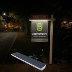 Reclamebord verlichting set solar LED set, automatisch aan, Ophalen of Verzenden, Nieuw, Lichtbak of (neon) lamp