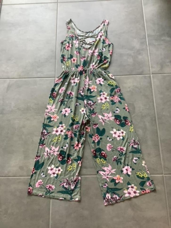 Maat 164 prachtige JUMPSUIT van H&M, Kinderen en Baby's, Kinderkleding | Maat 164, Zo goed als nieuw, Meisje, Overige typen, Ophalen of Verzenden