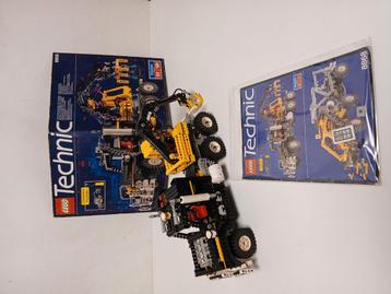 Lego technic 8868 pneumatische kraanwagen met manual beschikbaar voor biedingen