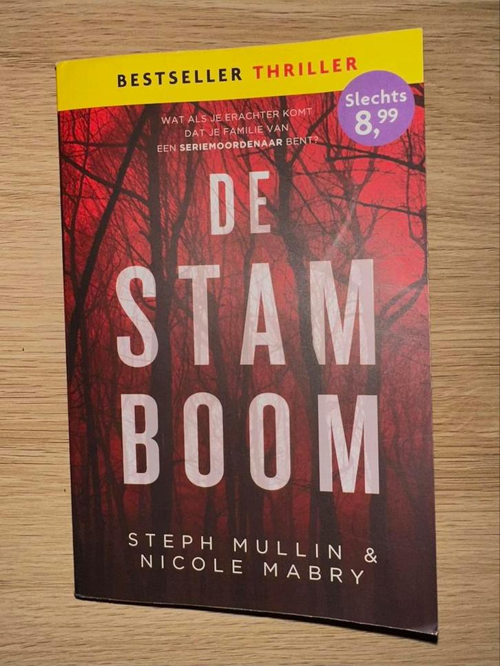 Steph Mullin & Nicole Mabry - De Stamboom (Thriller) NL, Boeken, Thrillers, Zo goed als nieuw, Nederland, Ophalen of Verzenden