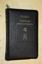 Bijbel Liedboek Zwart leer goudsnee rits duimgrepen NBV, Boeken, Godsdienst en Theologie, Ophalen of Verzenden, Gelezen