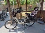 Moederfiets sparta 57 inch, Fietsen en Brommers, 2 zitjes, Gebruikt, 56 cm of meer, Dubbele standaard