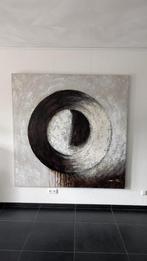 Groot schilderij afmeting 1,80m x 1,80m, Huis en Inrichting, Woonaccessoires | Schilderijen, Tekeningen en Foto's, Ophalen, Gebruikt