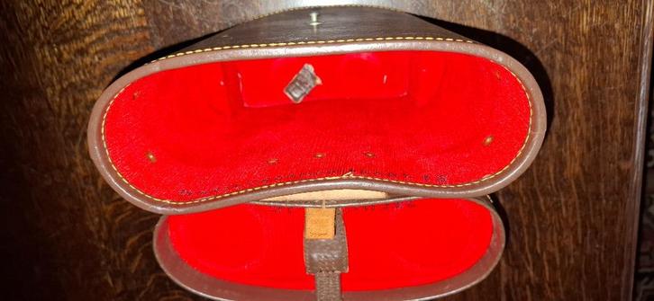 vintage verrekijker, Audio, Tv en Foto, Optische apparatuur | Verrekijkers, Gebruikt, Overige typen, Minder dan 8x, Met hoes of tas