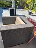 Delen loungeset 2zits zonder armleuning en 1 met armleuning, Ophalen, Gebruikt, 3 zitplaatsen, Loungeset