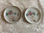 2 antieke famille rosé schaaltjes, Ophalen of Verzenden
