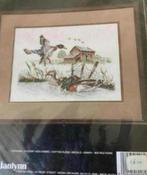 BORDUURPAKKET JANLYNN PEACEFUL GATHERING, Hobby en Vrije tijd, Borduren en Borduurmachines, Verzenden, Nieuw, Handborduren, Borduurpakket