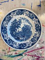 Antiek bord Royal tudorware, Ophalen of Verzenden