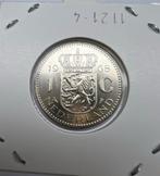 Nederland. Juliana. 1 Gulden 1968 tegen Stempelfris. 1121-4, Ophalen of Verzenden, Koningin Juliana, 1 gulden