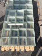 60st glazen blokken glasbouwstenen glasblokken, Doe-het-zelf en Verbouw, Glas en Ramen, Ophalen, Minder dan 80 cm, Minder dan 80 cm