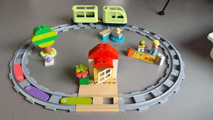 Lego Duplo Interactieve Avonturentrein 10427, Kinderen en Baby's, Speelgoed | Duplo en Lego, Zo goed als nieuw, Duplo, Complete set