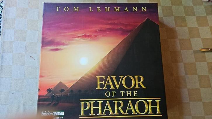 bordspel strategiespel Favor of the Pharaoh tactiekspel, Hobby en Vrije tijd, Gezelschapsspellen | Bordspellen, Nieuw, Een of twee spelers